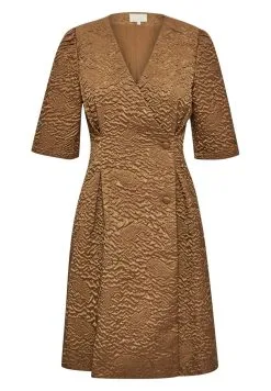 Minus Esme - Jurk - Leather Brown 12 Minus Esme - Jurk - Leather Brown -Minus Winkel 5e84b02d5201415e81aee01a000dc6f6