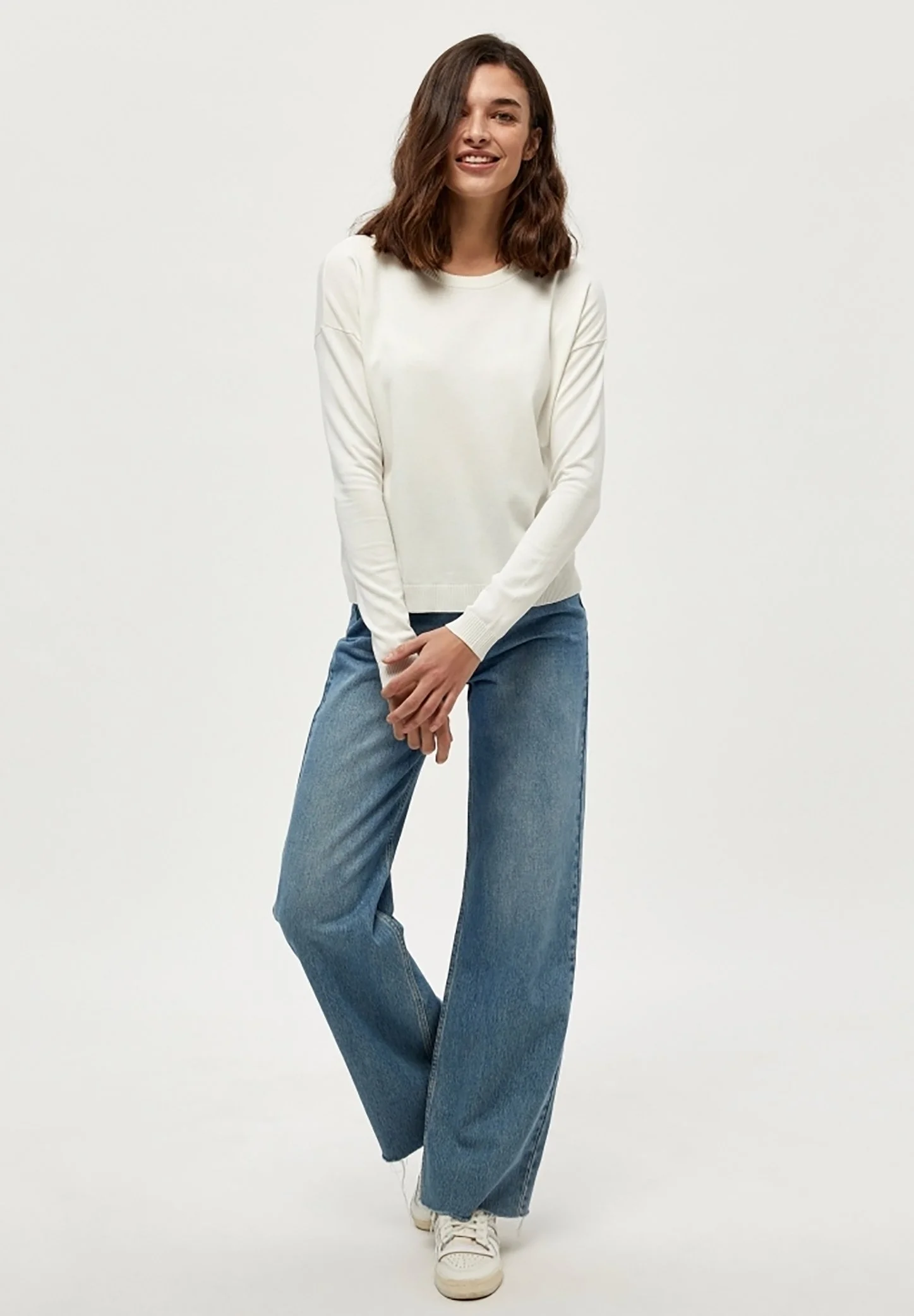 Minus Elne - Trui - Broken White 4 Minus Elne - Trui - Broken White - Afbeelding 2