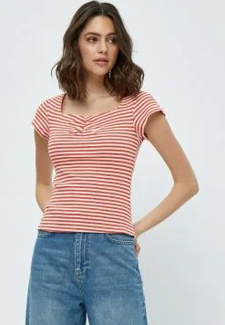 Minus Miajohanna Tee - T-Shirt Print - Orange