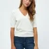 Minus Milla - T-Shirt Basic - Broken White -Minus Winkel 5f0812d14c08409bbb80d20834f8daae