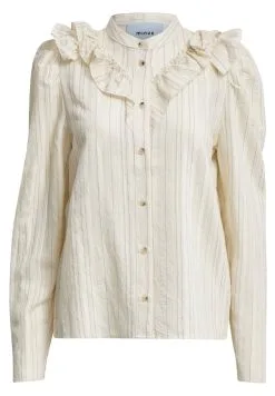 Minus Blouse - Offwhite -Minus Winkel 5f379a8fca5846b58813a321a5b50351