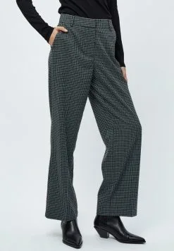 Minus Lekira - Broek - Slate Brown Checked