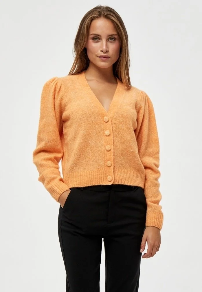 Minus Vest - Apricot Tan Melange 3 Minus Vest - Apricot Tan Melange