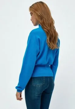 Minus JoseTurtleneck - Trui - Ocean Blue -Minus Winkel 6226243850c549c08f4e61df574a863a
