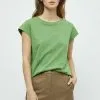 Minus Leti- T-Shirt Basic - Light Moss Green -Minus Winkel 63bad29713f04d1583da9cd6c1f3d1f6