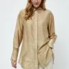 Minus Meredy - Overhemdblouse - Sand