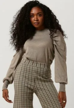 Minus Scarlet - Trui - Taupe