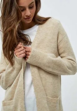 Minus Dita- Vest - Sand Gray Melange -Minus Winkel 67ac58d67cff4cbfb68be24b199bcd6b