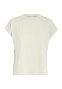 Minus Frikka Cap Sleeve - T-Shirt Basic - Light Birch -Minus Winkel 6ba136b0f53d4d4fbe3cf76f81e3165a