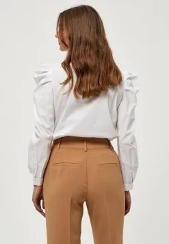 Minus Elayna- Overhemdblouse - White -Minus Winkel 6bd04d8da52f457cb5aedd3d86937522