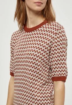 Minus Morrigan - T-Shirt Print - Desert Sand Checked -Minus Winkel 6c4ade7990aa4de0a2b783faba50f69e