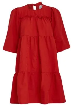 Minus Lelia- Jurk - Lava Red 11 Minus Lelia- Jurk - Lava Red -Minus Winkel 6d088dfc35584362b5df7a8839c8cfeb