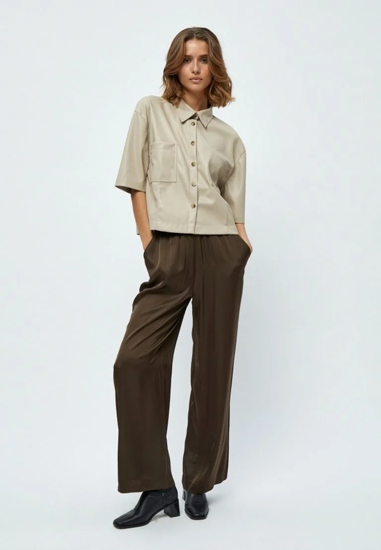 Minus Semma- Overhemdblouse - Wood Smoke 4 Minus Semma- Overhemdblouse - Wood Smoke - Afbeelding 2