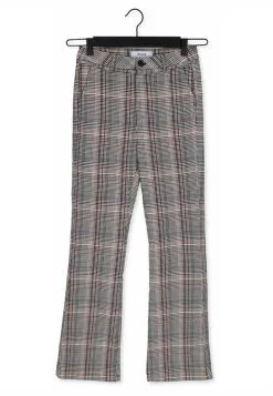 Minus Broeken Carma Check Flared - Broek - Bruin -Minus Winkel 6df35b65a71547bda2c6f15cd6151d20