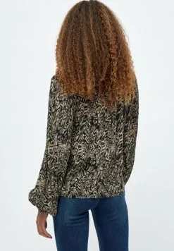 Minus Juvia - Blouse - Wood Smoke Swirl Print -Minus Winkel 6dfd10bb23344119b233d2403b17ca10