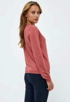 Minus Jennifer - Vest - Dusty Cedar Red Melange -Minus Winkel 6f0ee920f55347a2b92fb71798446c16