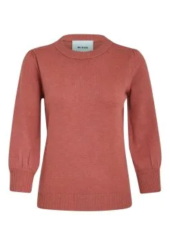 Minus Mersin - Trui - Dusty Cedar Red Melange -Minus Winkel 6f8cccd4be664ccba9cb1c32cbb22658
