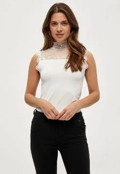 Minus Vanessa High Neck - Top - Broken White