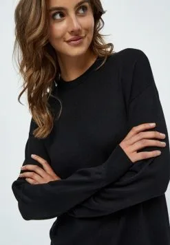 Minus Gira - Gebreide Jurk - Black -Minus Winkel 74094afda00e4aa1a451b6852772f403