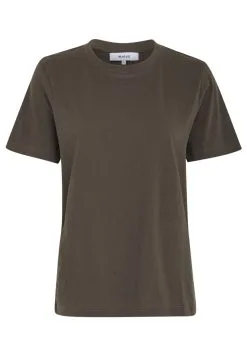 Minus Cathy - T-Shirt Basic - Slate Brown -Minus Winkel 760befebf47246048c98e77fe5587085