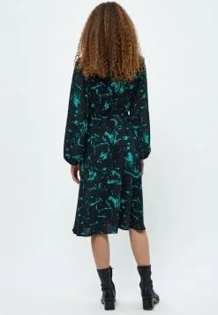 Minus Selena Wrap - Jurk - Ocean Green Swirl -Minus Winkel 767a4083c2564c429db74d90044029d4