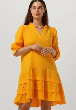 Minus Hemma Knee Length- Jurk - Oranje