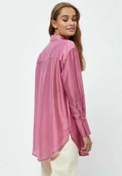 Minus Meredy - Overhemdblouse - Super Pink -Minus Winkel 7817f80a6de8420897fa7167fd4a608e