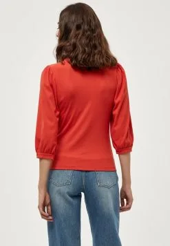 Minus Johanna 3/4 Sleeve - Trui - Lipstick Red -Minus Winkel 78c87fe012a54031b48cd2bad09d0556