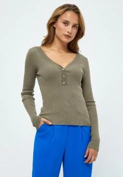 Minus Caysa- Trui - Mineral Gray