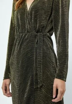 Minus Cocktailjurk - Black W Gold -Minus Winkel 79cb94c45ade42b5b411b945c9ed9911