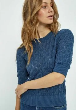 Minus Lamina Half Sleeve - T-Shirt Print - Dark Denim Blue -Minus Winkel 7a1c9ccc7a2247789d739c1ffe423fac