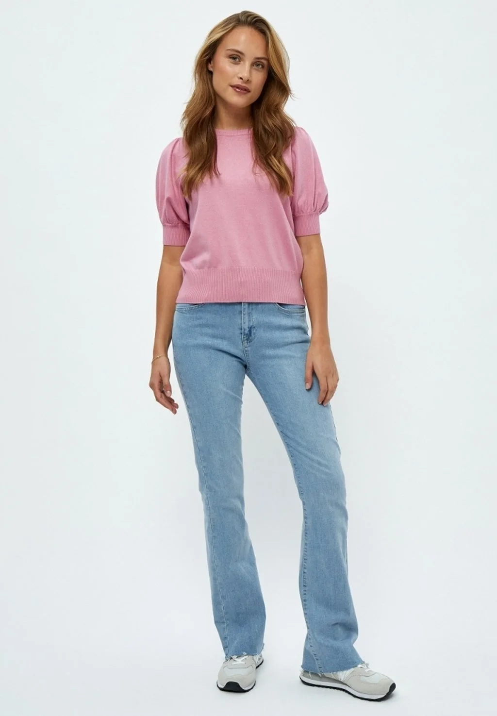 Minus Liva - T-Shirt Basic - Cashmere Rose 4 Minus Liva - T-Shirt Basic - Cashmere Rose - Afbeelding 2