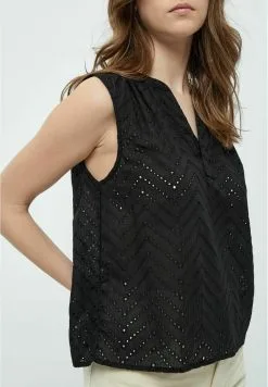 Minus Jelima - Blouse - Black -Minus Winkel 7c102d96d23f4bb9b1f305fc808c8f8c