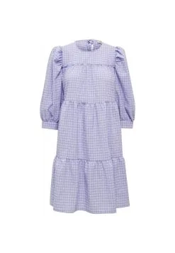 Minus Rowen - Jurk - Purple Checked -Minus Winkel 7ca5b0e0dbc34765958bb43cee3f635b