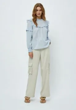 Minus Mathilda - Blouse - Ice Blue -Minus Winkel 7cc61df76b98431291a204d6712e8124