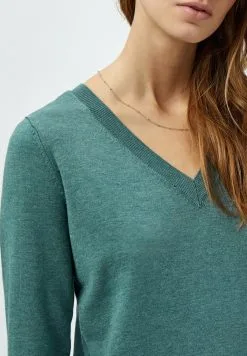 Minus Milla 3/4 Sleeve - Trui - Sea Mist Melange -Minus Winkel 7d11cb947b1a4f7785de365c9e5de615