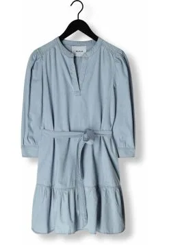 Minus Mirell- Spijkerjurk - Blauw -Minus Winkel 7d74c09272e749598f6f8ae25528b1cc