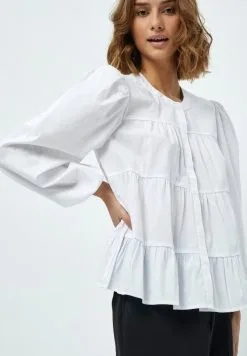 Minus Ritia - Blouse - White -Minus Winkel 7de2bb53e4224f3784a6c853e79c96ec