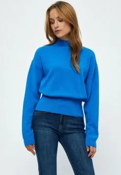Minus JoseTurtleneck - Trui - Ocean Blue