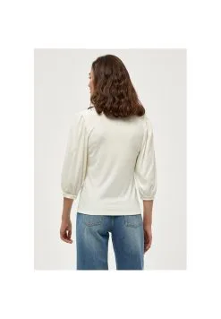 Minus Johanna 3/4 Sleeve - Trui - Cloud Dancer -Minus Winkel 7f50e7e1190b4a79bcd614fa9e53fe91