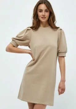 Minus Mika- Jurk - Sand