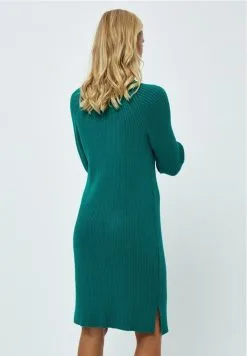 Minus Ava Turtleneck - Etui-Jurk - Ocean Green -Minus Winkel 815ac70bf5d44d12890b3082b061ae92