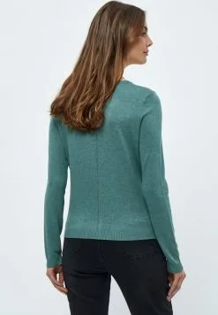 Minus New Laura - Vest - Sea Mist Melange -Minus Winkel 8213c5cbcc204067a558bc5184c5da79