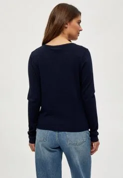 Minus New Laura - Vest - Black Iris Solid -Minus Winkel 82f402c9771643caa5d89b402094de05