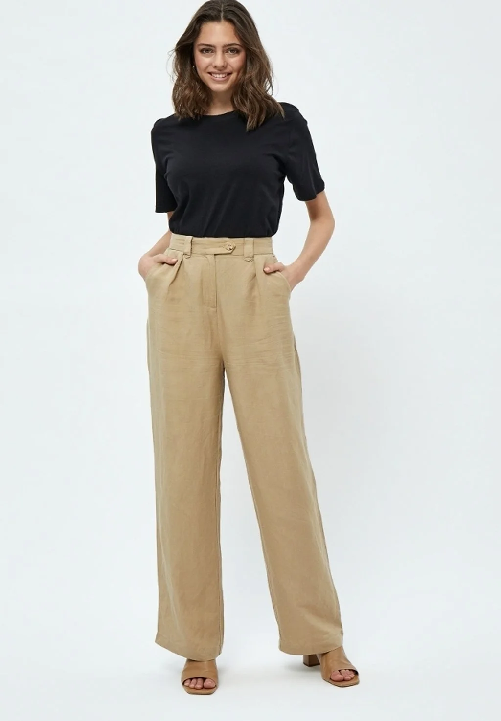 Minus Marly- Broek -Sand 4 Minus Marly- Broek -Sand - Afbeelding 2