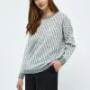 Minus Stormy - Trui - Grey Striped