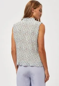 Minus Rikka- Top - Frosted Mint Flower Print -Minus Winkel 86d8e8748f83485d85ba21a11cae3ff9