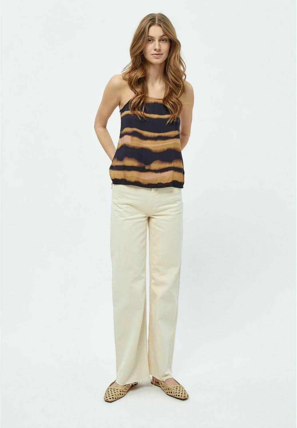 Minus Gavia 2 - Top - Sun Baked Brown Print 4 Minus Gavia 2 - Top - Sun Baked Brown Print - Afbeelding 2