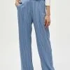 Minus Mevia - Broek - Denim Blue Stripes