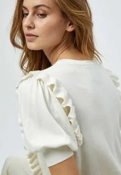 Minus Vesia - T-Shirt Basic - Broken White -Minus Winkel 8bd3fd5df4454c42818c2688b22d0108